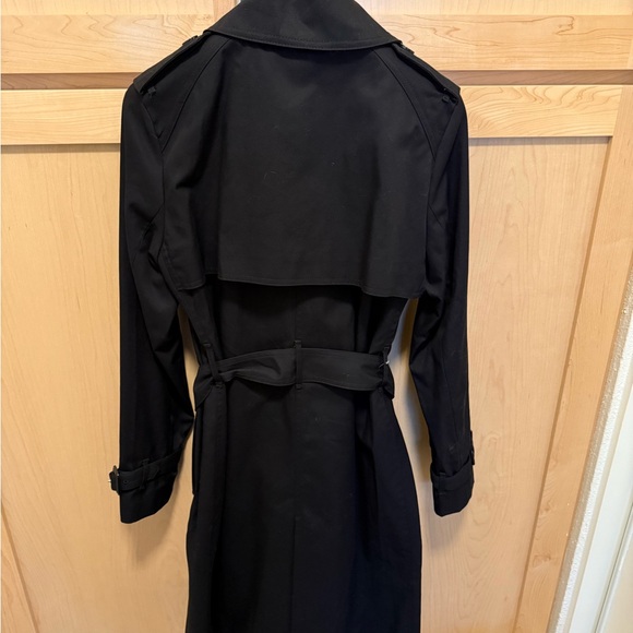 Mango Elegant Black Trench Coat - Picture 5 of 7